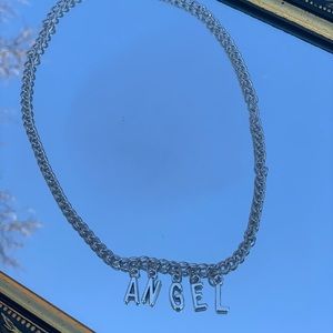 custom handmade “angel” chain necklace